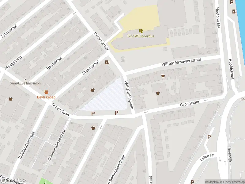 Brandweer met gepaste spoed naar de Wilhelminaplein in Schiedam