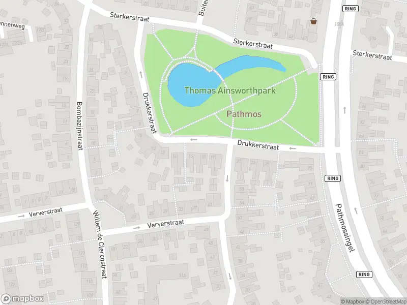 Brandweer met gepaste spoed naar de Dr. Kostersstraat in Enschede