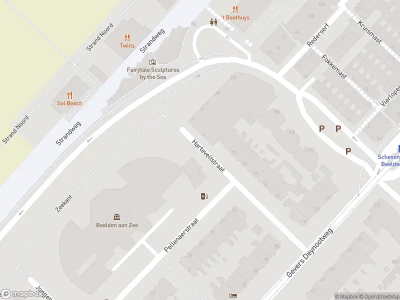 Brandweer met grote spoed naar de Harteveltstraat in 's-Gravenhage