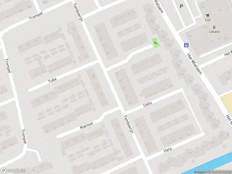 Brandweer met gepaste spoed naar de Trompet in 's-Hertogenbosch vanwege een buitenbrand