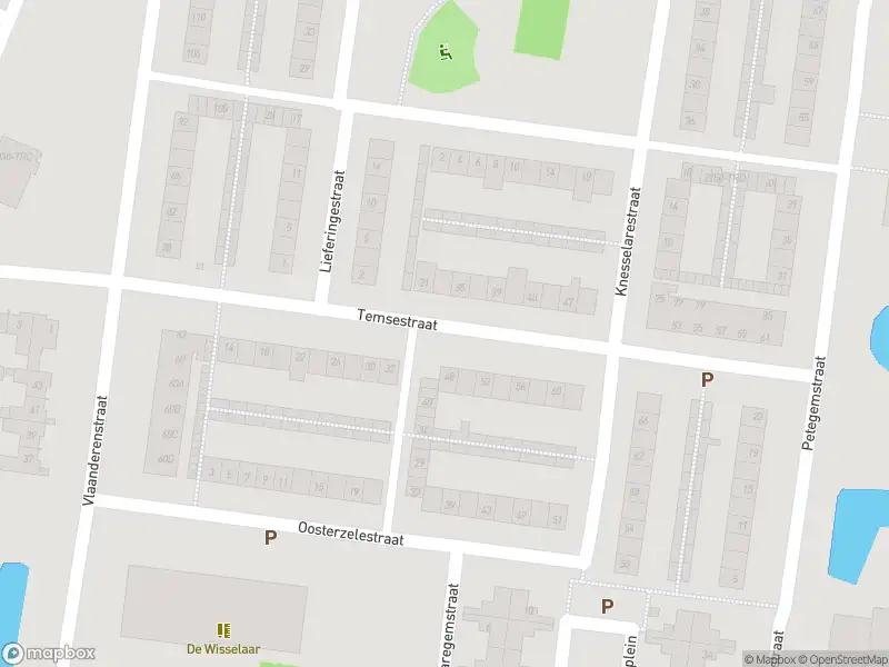 Brandweer met grote spoed naar de Temsestraat in Breda vanwege gebouwbrand