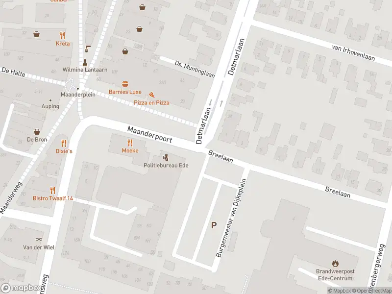 Brandweer met gepaste spoed naar de Breelaan in Ede