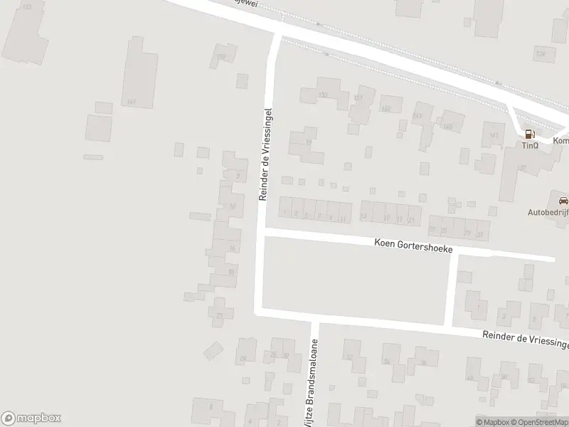 Brandweer met gepaste spoed naar de Koen Gortershoeke in Opeinde vanwege een buitenbrand