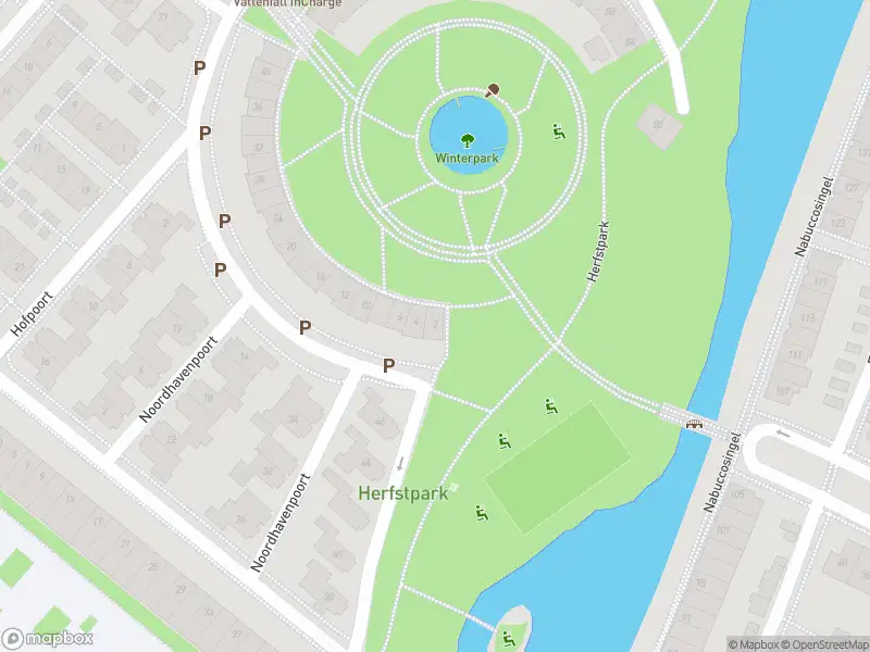 Brandweer met gepaste spoed naar de Winterpark in Nieuw-Vennep