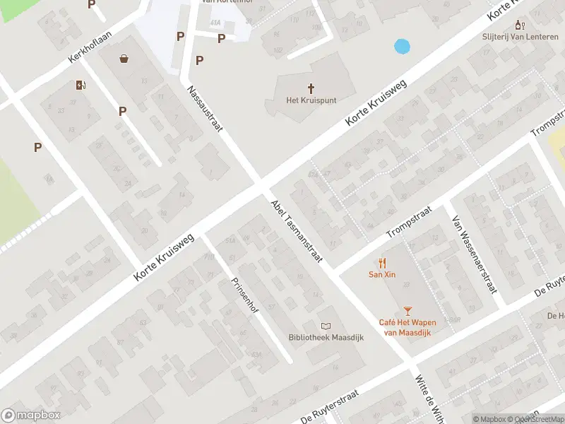 Brandweer met gepaste spoed naar de Abel Tasmanstraat in Maasdijk vanwege een buitenbrand