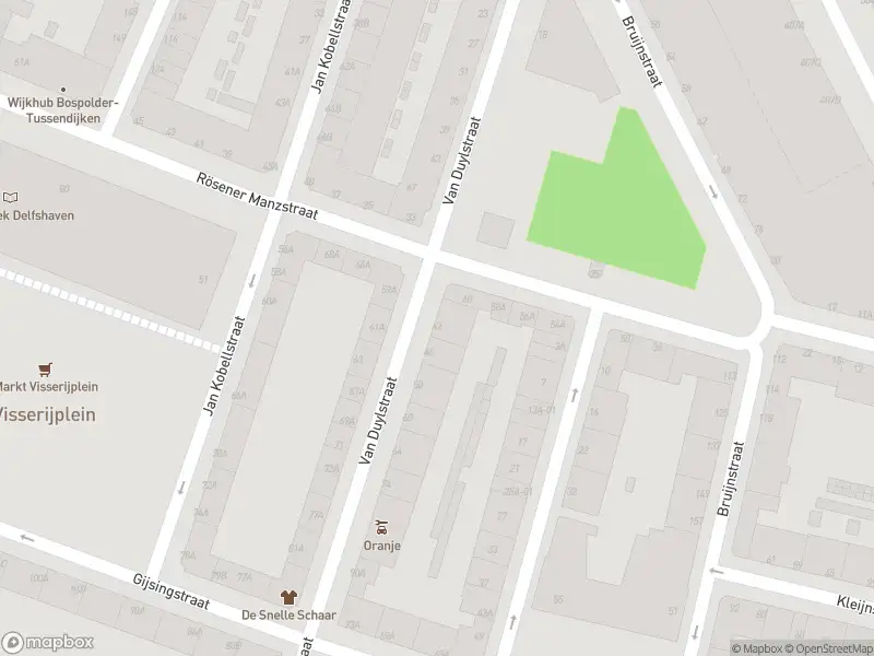 Ambulance met gepaste spoed naar de Van Duylstraat in Rotterdam