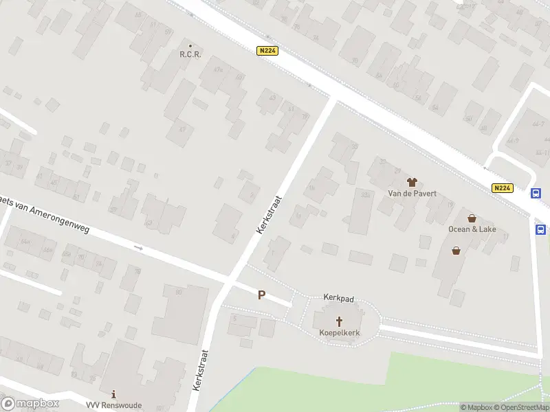 Brandweer met gepaste spoed naar de Kerkstraat in Renswoude