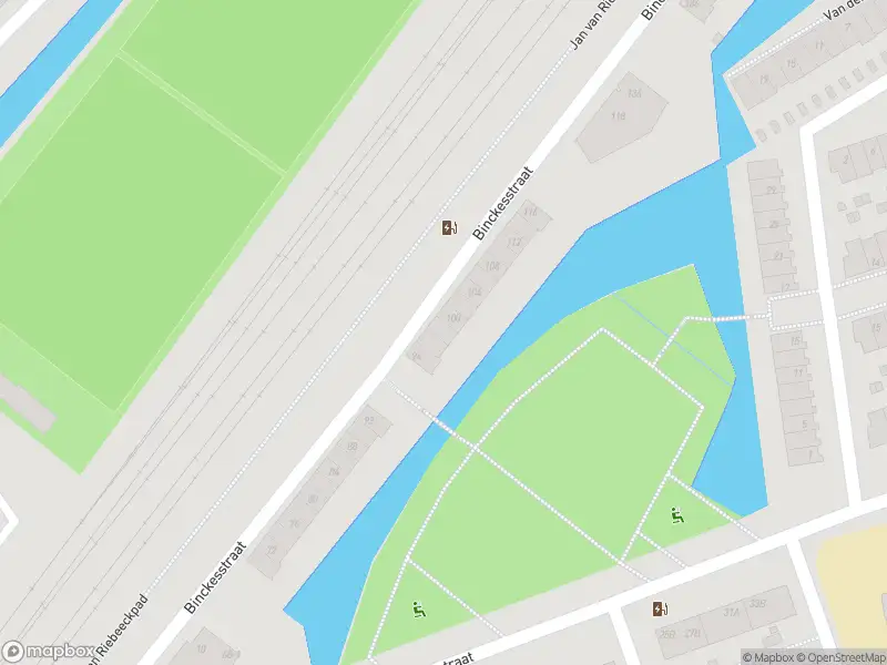 Brandweer met grote spoed naar de Binckesstraat in Amersfoort vanwege gebouwbrand