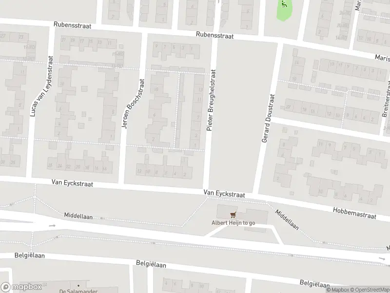 Brandweer met grote spoed naar de Pieter Breughelstraat in Dongen vanwege gebouwbrand