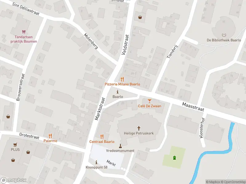 Brandweer met gepaste spoed naar de Maasstraat in Baarlo vanwege een buitenbrand