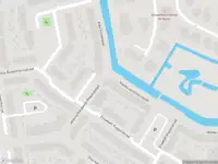 Ambulance met gepaste spoed naar de Nienke van Hichtumpad in Gorinchem