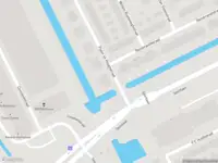 Ambulance met gepaste spoed naar de Pieter de Hooghstraat in Spijkenisse