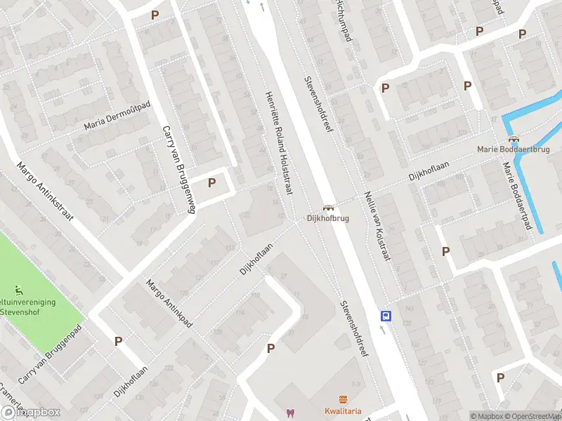 Ambulance met gepaste spoed naar de Henriëtte Roland Holststraat in Leiden