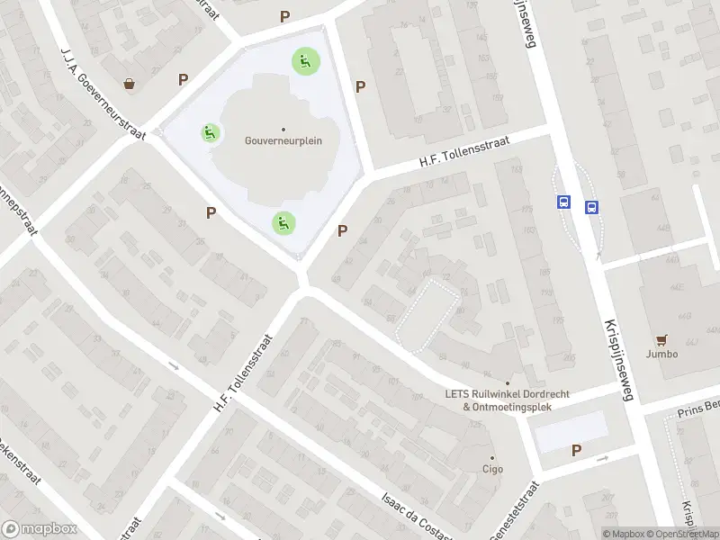 Ambulance met gepaste spoed naar de H.F. Tollensstraat in Dordrecht