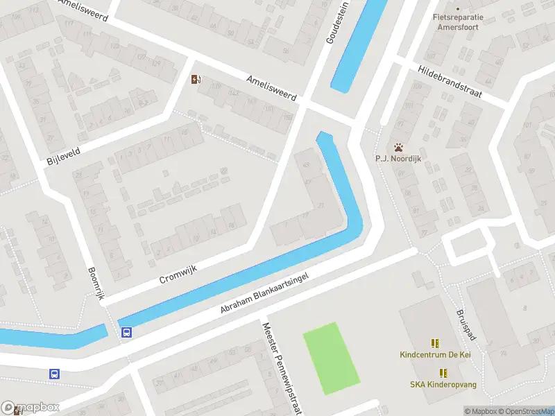 Brandweer met gepaste spoed naar de Abraham Blankaartsingel in Amersfoort