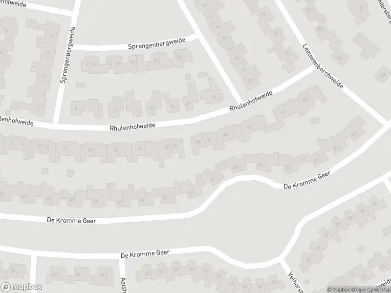 Brandweer met gepaste spoed naar de Holterbergweide in Helmond