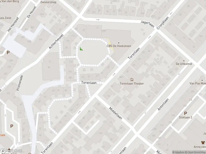 Politie naar de Torenlaan in Zeist vanwege aanrijding met letsel