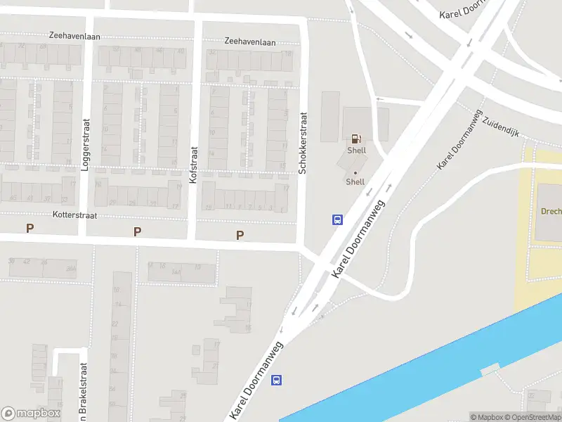 Ambulance met grote spoed naar de Kotterstraat in Dordrecht