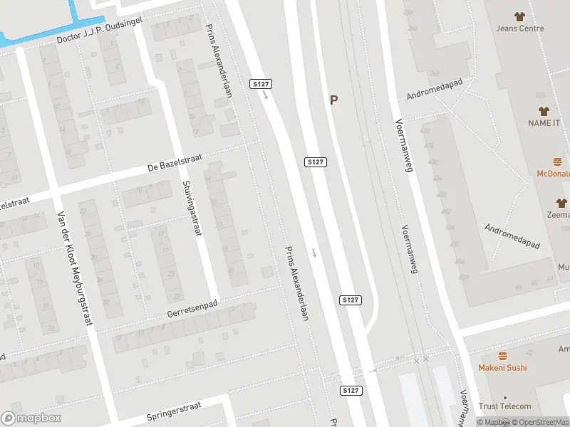 Politie naar de Capelseweg in Rotterdam