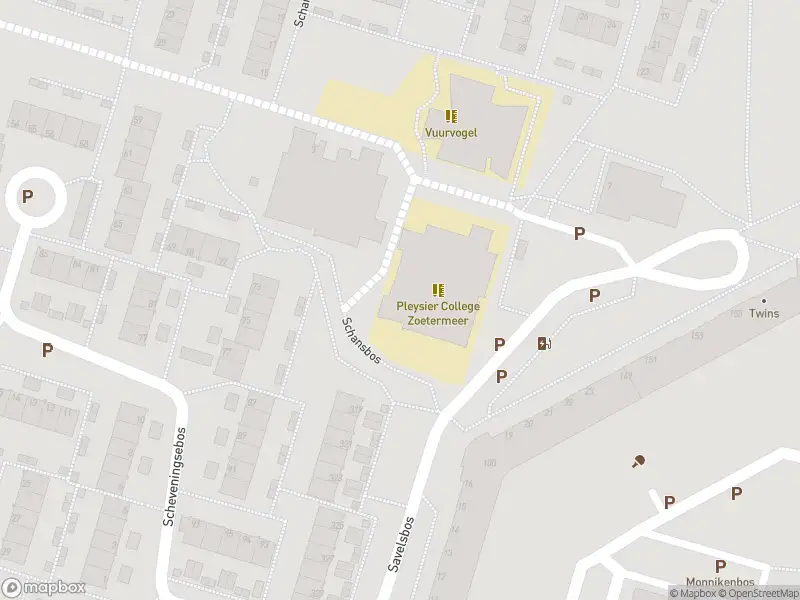 Ambulance met grote spoed naar de Schansbos in Zoetermeer