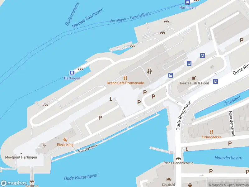 Politie met grote spoed naar de Waddenpromenade in Harlingen vanwege ongeval met letsel