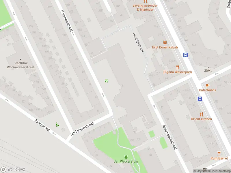 Ambulance met grote spoed naar de Adrichemstraat in Amsterdam