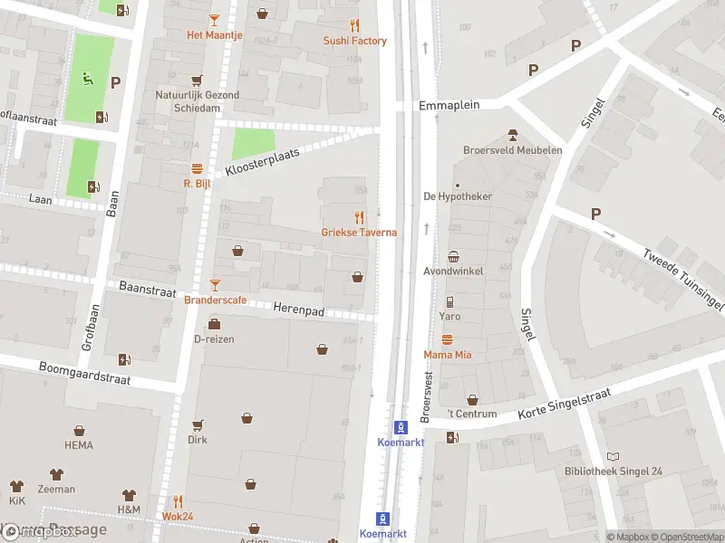 Ambulance met gepaste spoed naar de Broersvest in Schiedam