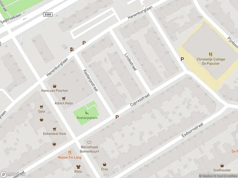 Ambulance met gepaste spoed naar de Ahornstraat in 's-Gravenhage