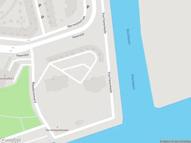 Ambulance met gepaste spoed naar de Maasboulevard in Schiedam