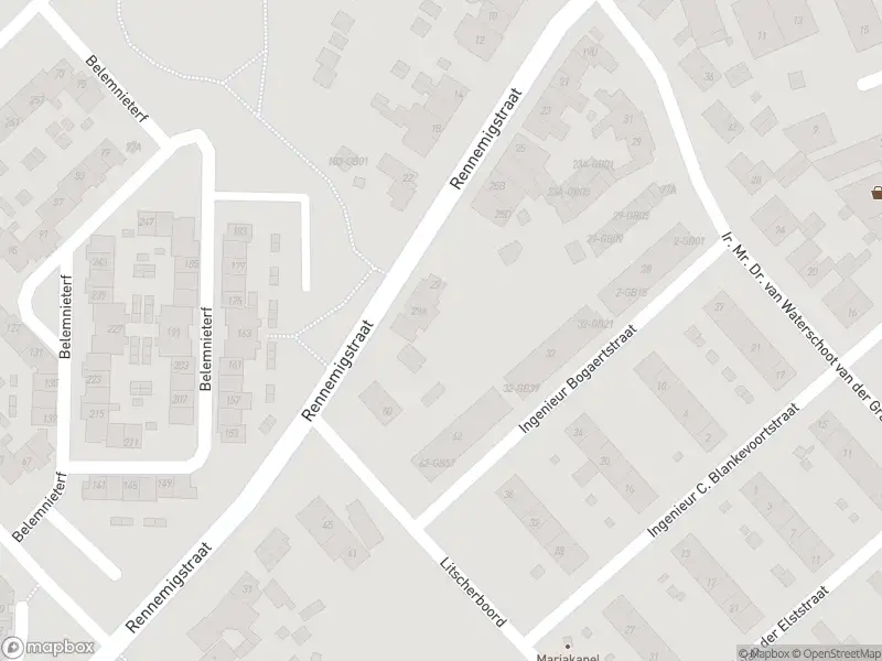 Brandweer met grote spoed naar de Ir. Mr. Dr. van Waterschoot van der Grachtstraat in Heerlen vanwege een buitenbrand