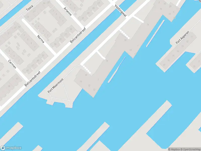 Ambulance met grote spoed naar de Fort Moermont in Krimpen aan den IJssel