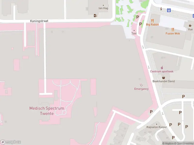 Brandweer met gepaste spoed naar de Koningsplein in Enschede vanwege afgaan automatisch brandalarm