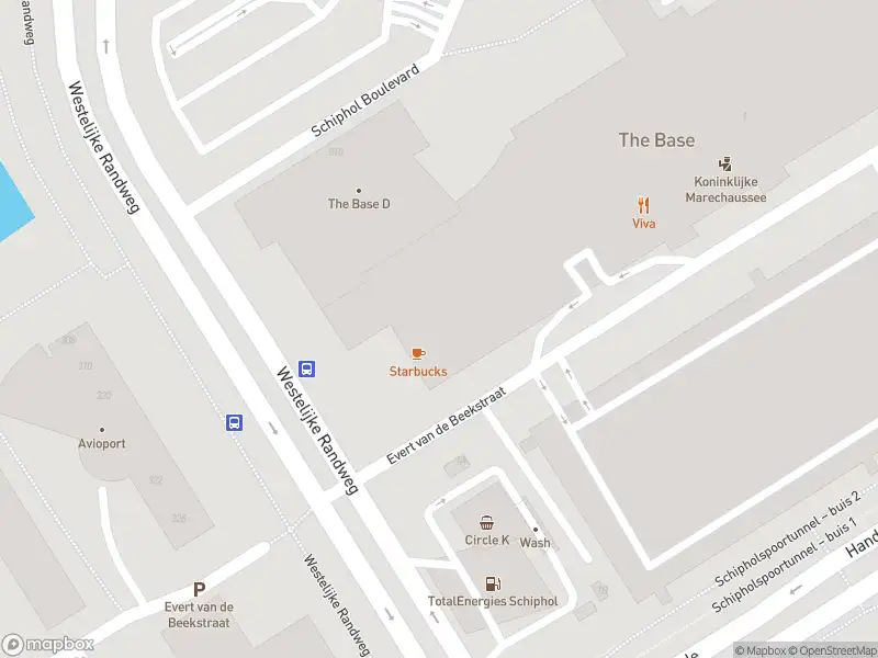 Ambulance naar de Westelijke Randweg in Schiphol