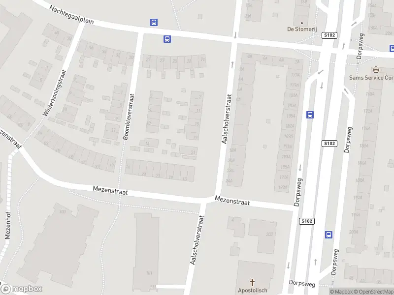 Ambulance met grote spoed naar de Aalscholverstraat in Rotterdam