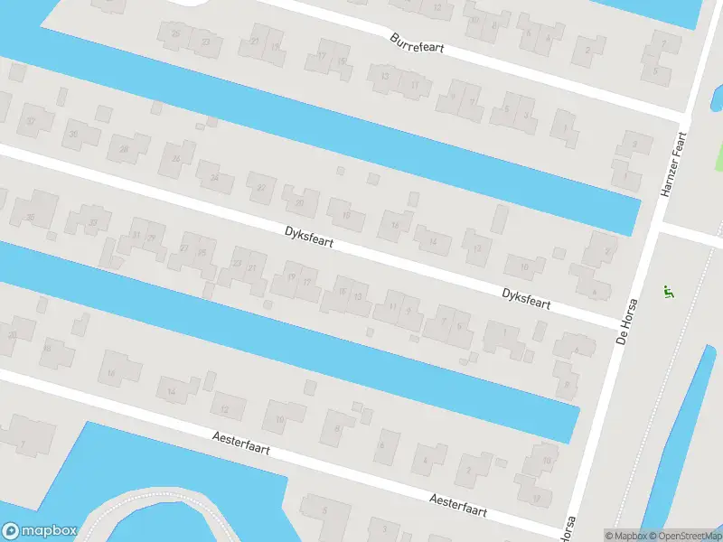 Brandweer met grote spoed naar de Dyksfeart in Franeker vanwege gebouwbrand