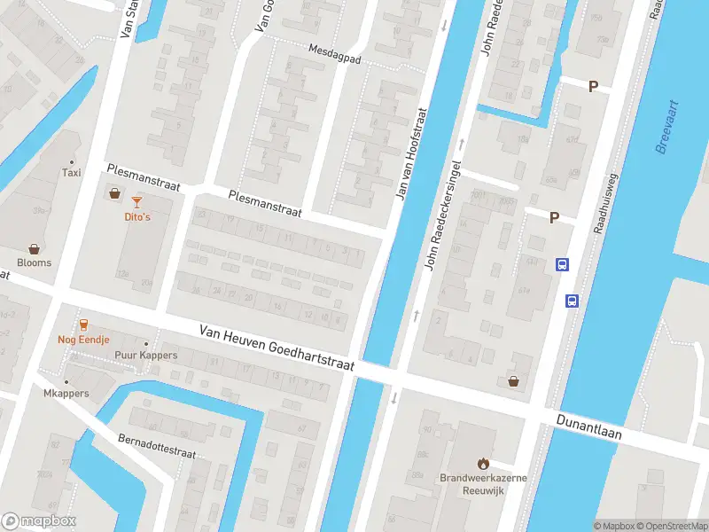 Ambulance naar de Plesmanstraat in Reeuwijk