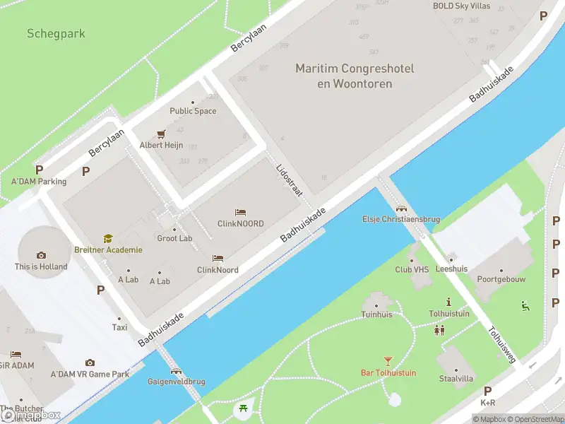 Besteld ambulance vervoer naar de Badhuiskade in Amsterdam