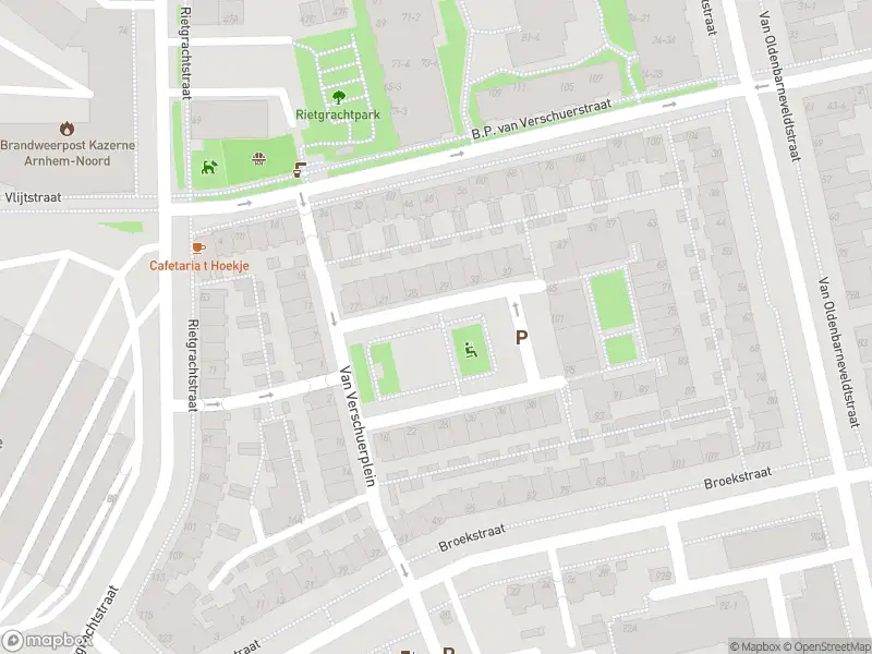 Politie naar de B.P. van Verschuerstraat in Arnhem vanwege aanrijding met letsel