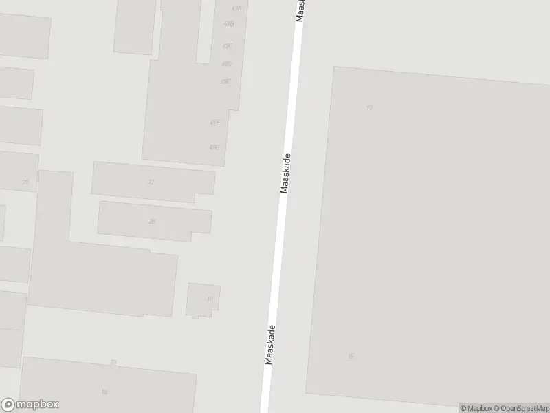 Brandweer met grote spoed naar de Maaskade in Oss