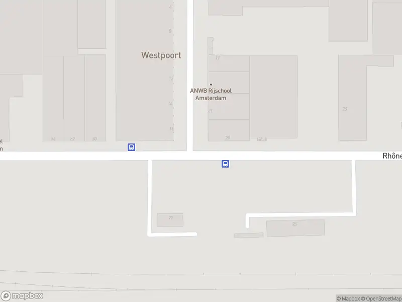 Ambulance met grote spoed naar de Rhôneweg in Amsterdam