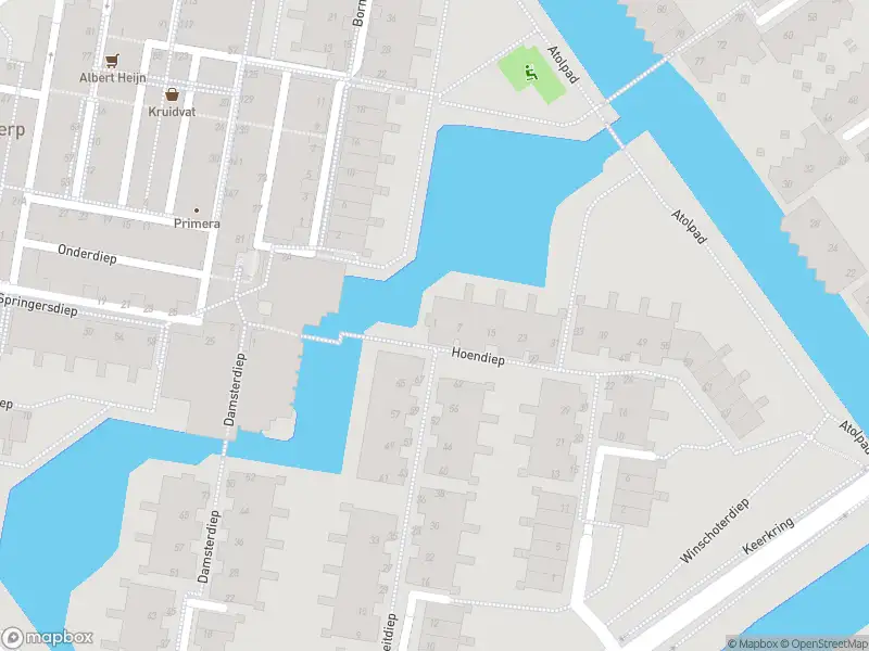 Ambulance met grote spoed naar de Hoendiep in Capelle aan den IJssel