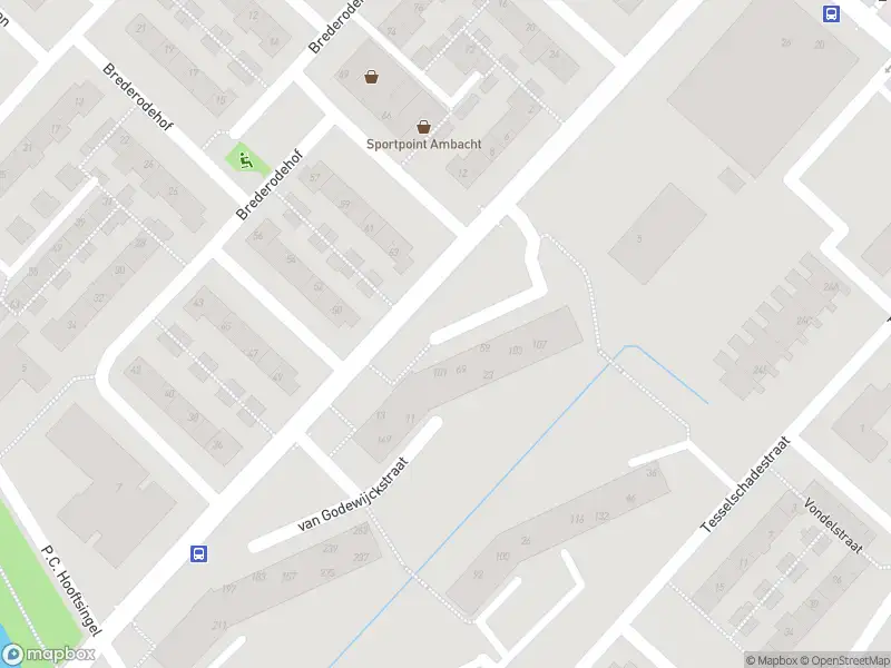 Ambulance met grote spoed naar de Van Godewijckstraat in Hendrik-Ido-Ambacht