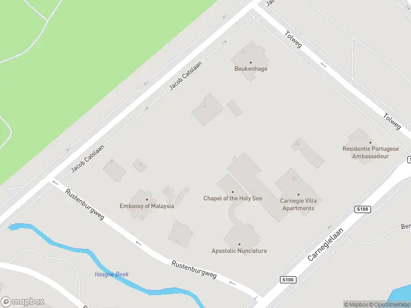 Ambulance met grote spoed naar de Jacob Catslaan in 's-Gravenhage