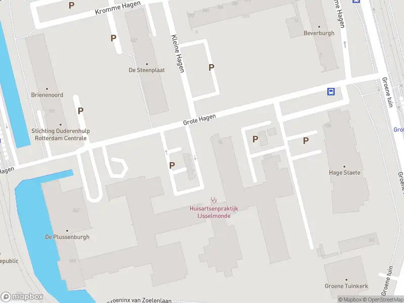 Besteld ambulance vervoer naar de Grote Hagen in Rotterdam