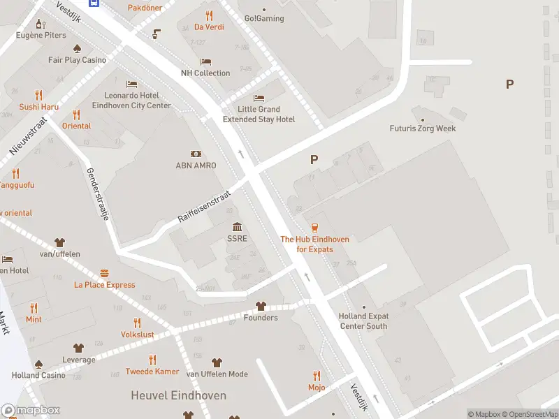 Politie naar de Vestdijk in Eindhoven