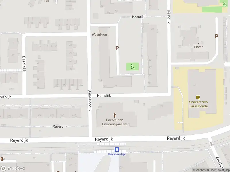 Ambulance met gepaste spoed naar de Heindijk in Rotterdam