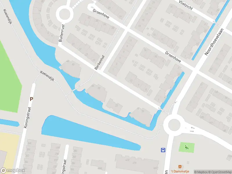 Brandweer met gepaste spoed naar de Rusthout in Dordrecht