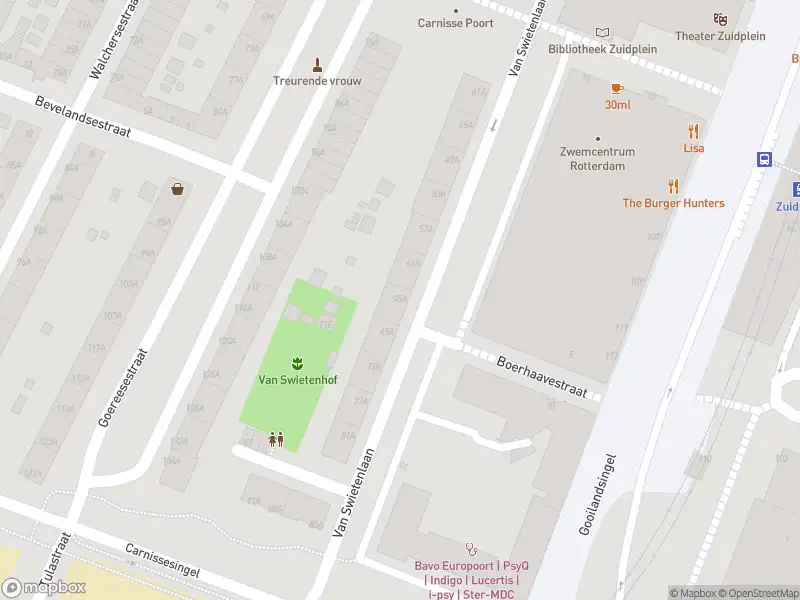 Ambulance met gepaste spoed naar de Van Swietenlaan in Rotterdam