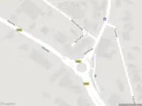 Ambulance met grote spoed naar de De Posthof in Baexem