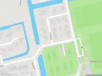 Ambulance met grote spoed naar de Gruttolaan in Koudekerk aan den Rijn